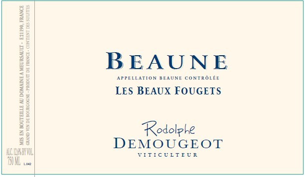 etiquette - Domaine Demougeot Rodolphe - Beaune "Les Beaux Fougets"