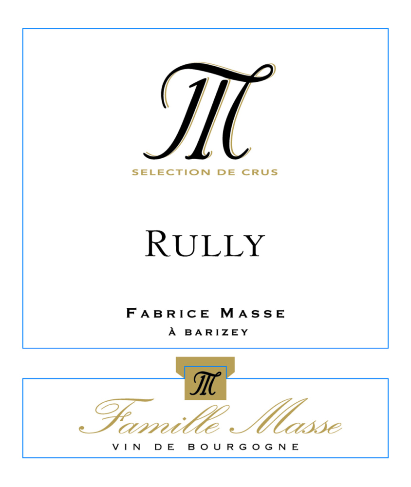 etiquette - Domaine Masse - Rully Rouge