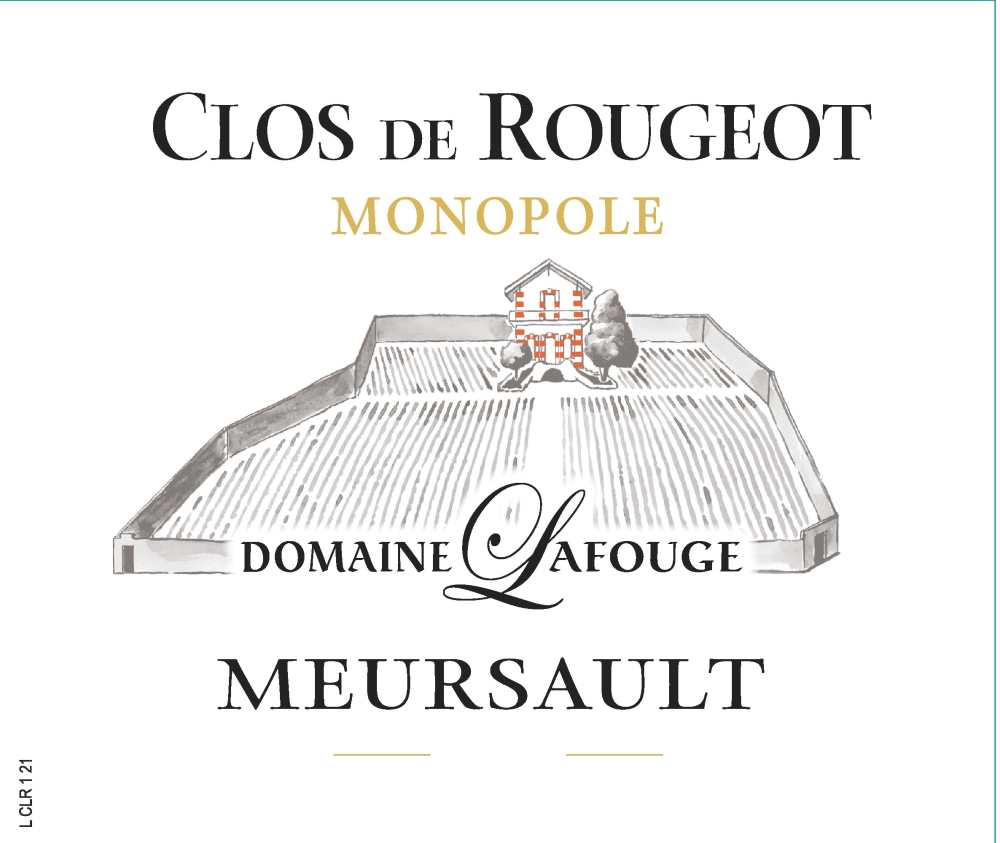 etiquette - Domaine Lafouge Jean et Gilles - Meursault Clos de Rougeot Monopole