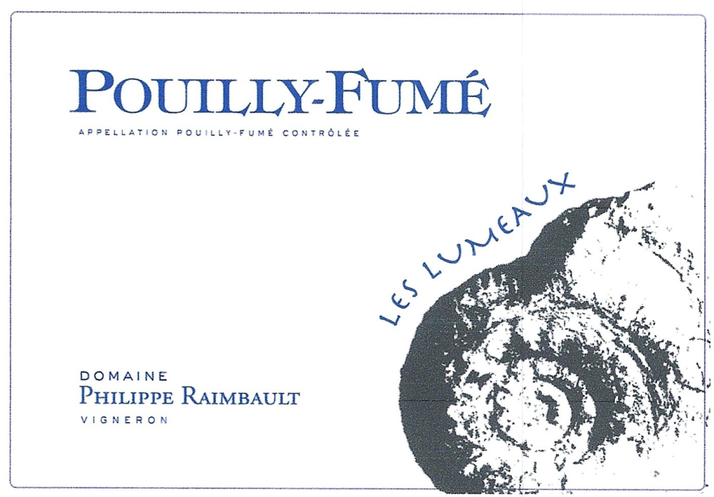 etiquette - Domaine Raimbault Philippe - Pouilly Fumé Les Lumeaux