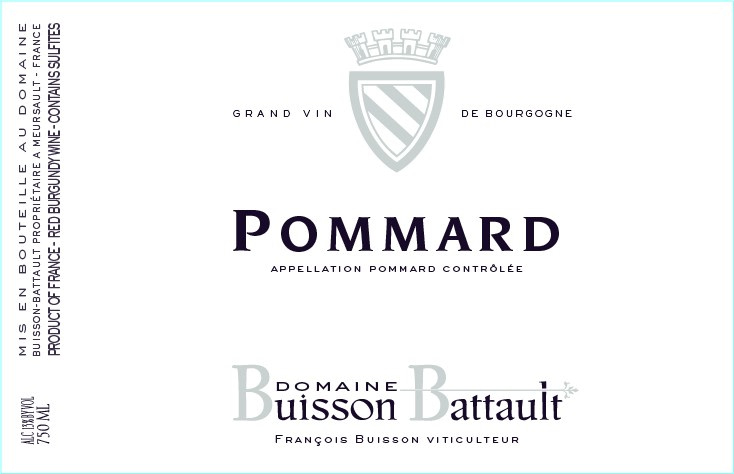 etiquette - Domaine Buisson Battault et Fils - Pommard