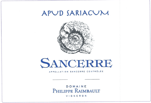 etiquette - Domaine Raimbault Philippe - Sancerre Apud Sariacum