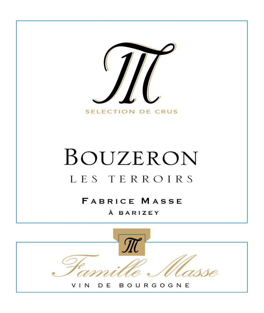 etiquette - Domaine Masse - Bouzeron Les Terroirs