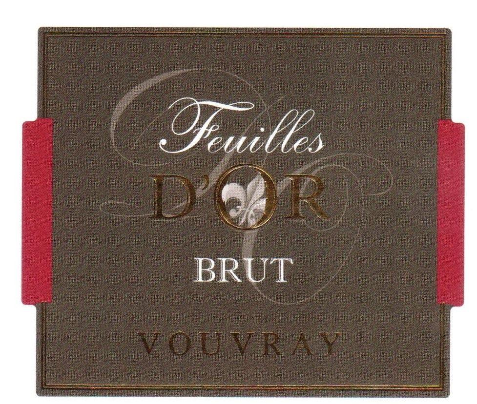 etiquette - Domaine d'Orfeuilles - Vouvray "Feuilles d'Or"