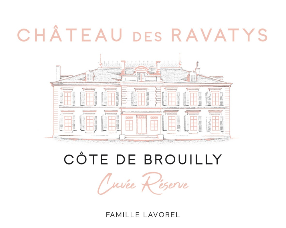 etiquette - Château des Ravatys - Côte de Brouilly Cuvée Réserve