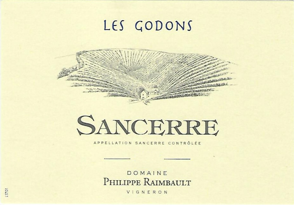 etiquette - Domaine Raimbault Philippe - Sancerre Les Godons Blanc