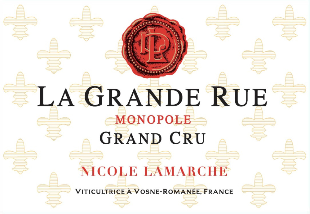 etiquette - Domaine Lamarche Nicole - La Grande Rue Grand Cru Monopole