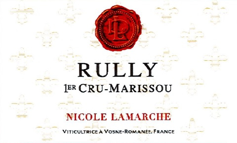 etiquette - Domaine Lamarche Nicole - Rully 1er cru Marissou