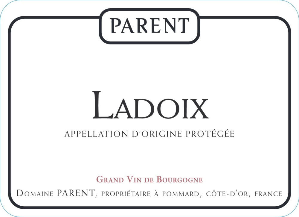 etiquette - Domaine Parent - Ladoix